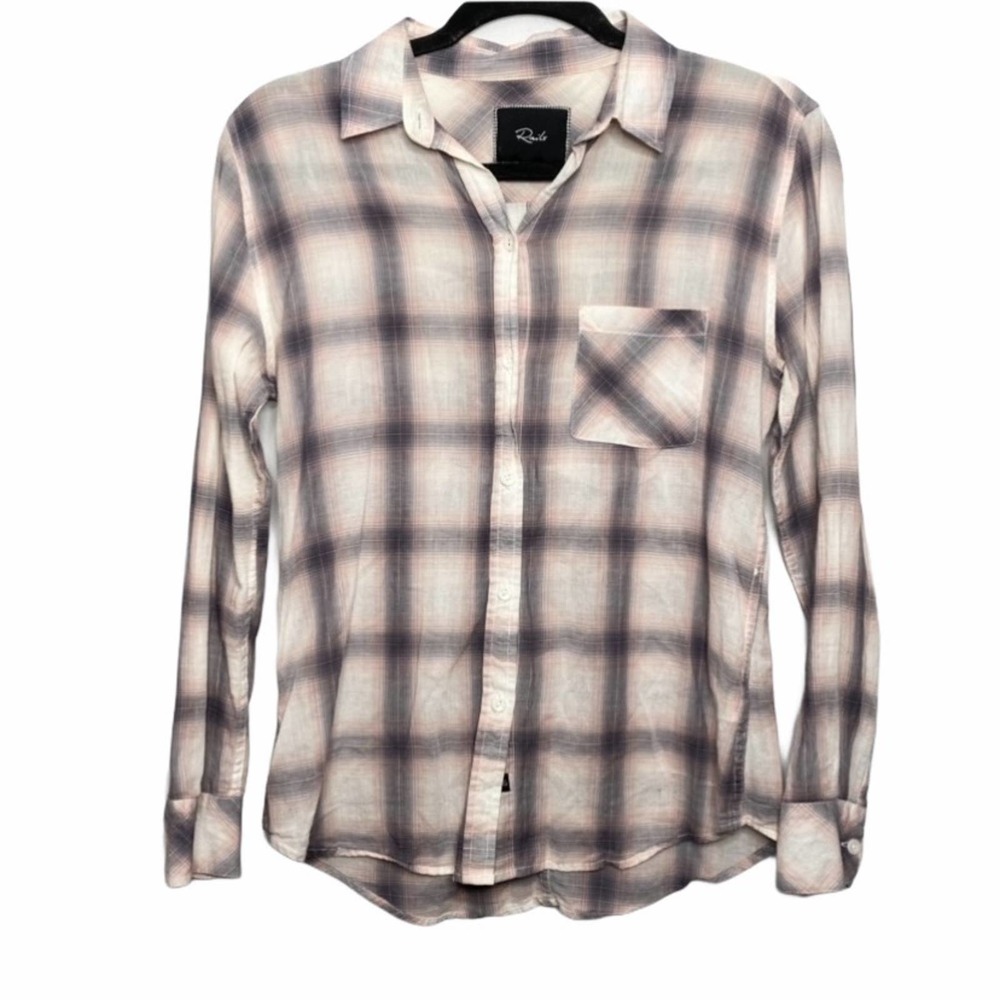 Rails Charlie Plaid Lightweight Button Up Shirt - image 1